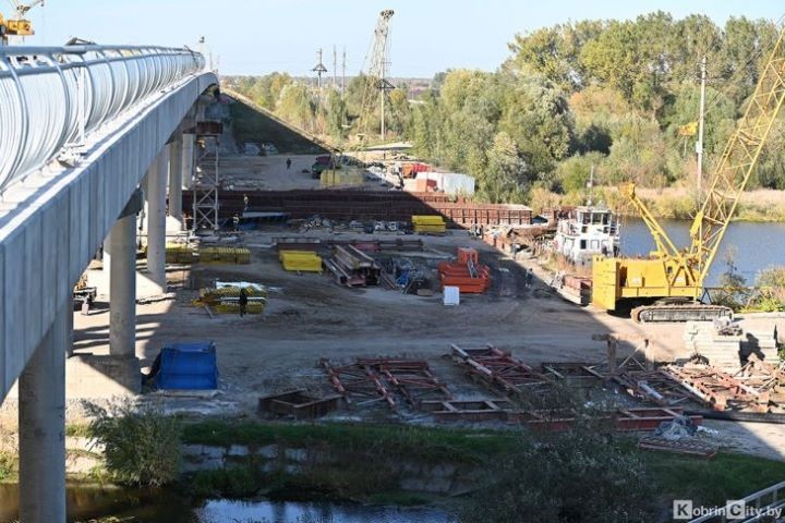 Ремонт «нового» моста в Кобрине выполнен на 75%