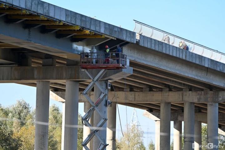 Ремонт «нового» моста в Кобрине выполнен на 75%