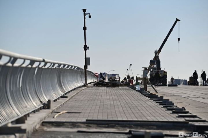 Ремонт «нового» моста в Кобрине выполнен на 75%