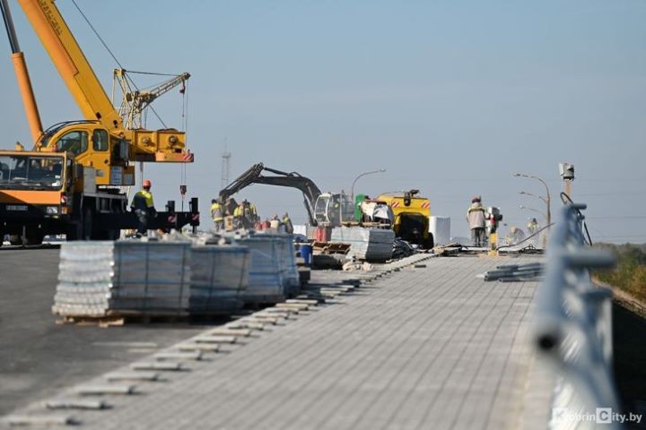 Ремонт «нового» моста в Кобрине выполнен на 75%