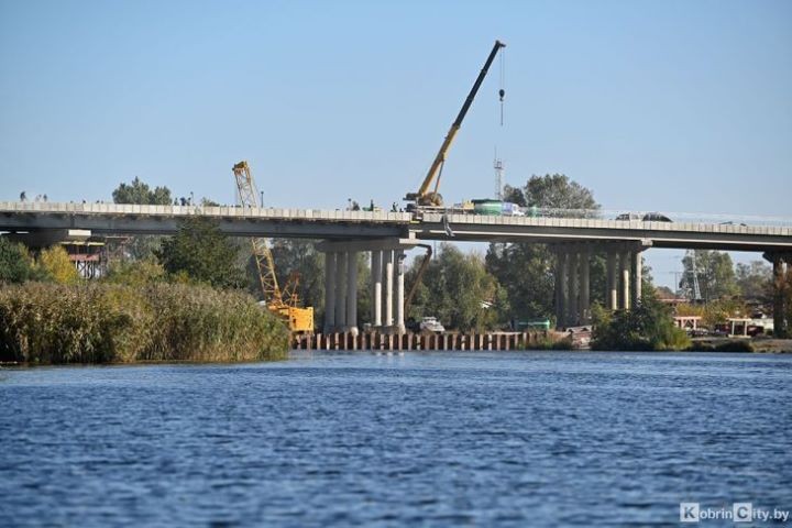 Ремонт «нового» моста в Кобрине выполнен на 75%