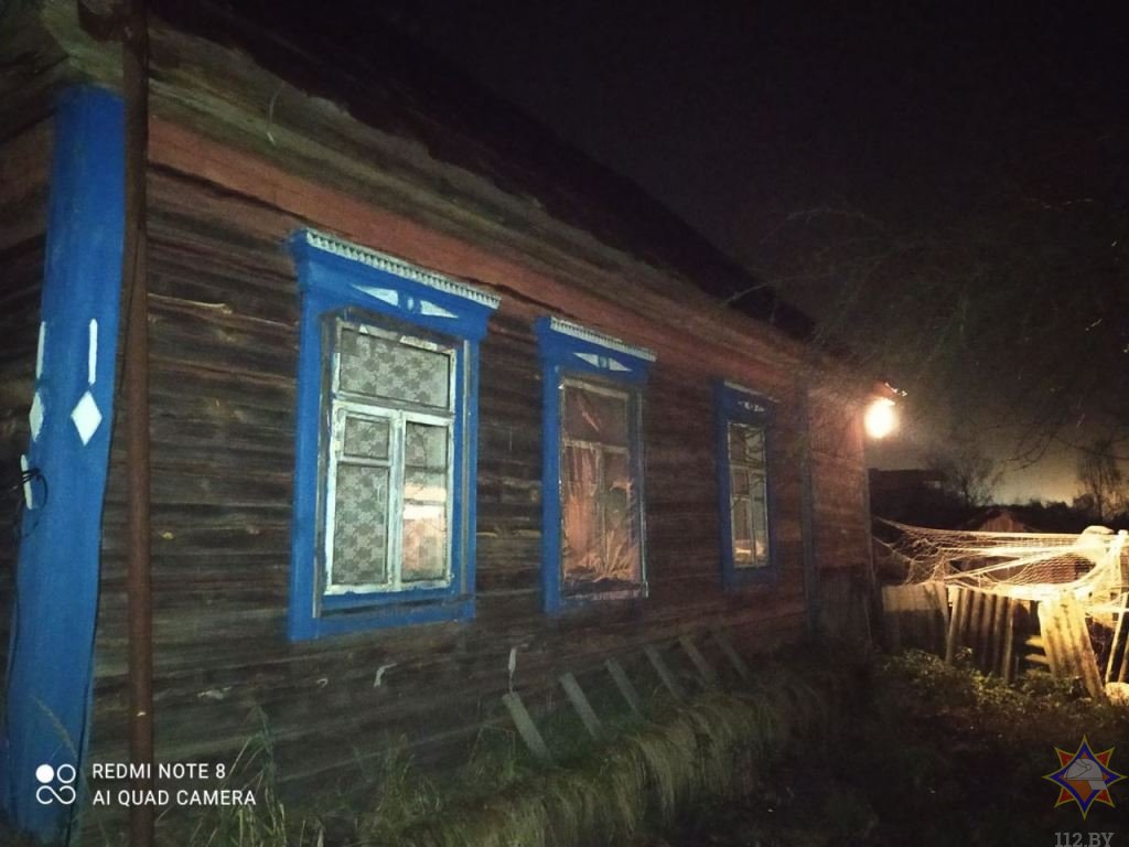 В Брестской области на мужчине загорелась одежда