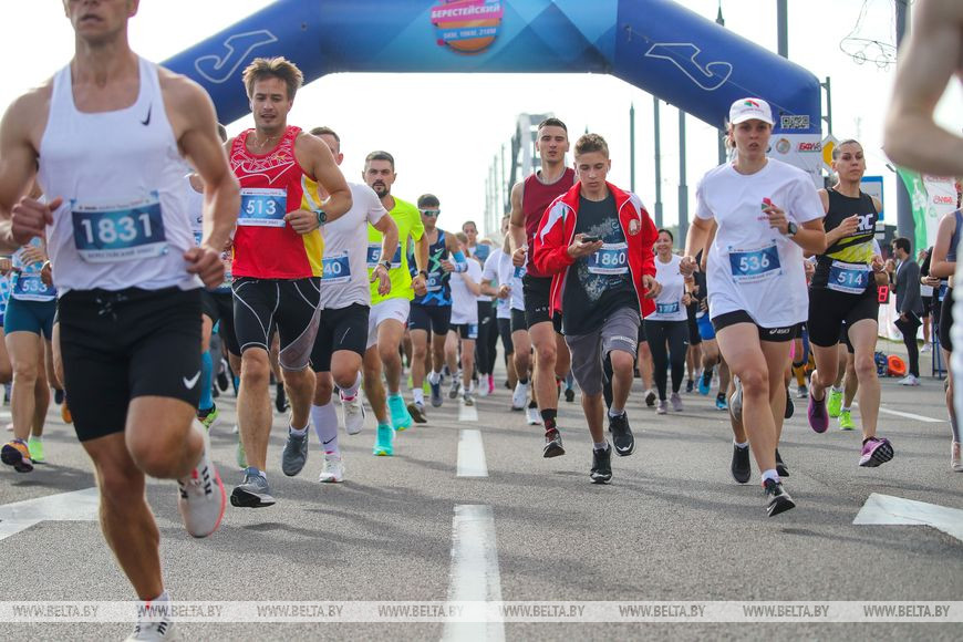 Около 500 взрослых и детей вышли на старт Берестейского забега
