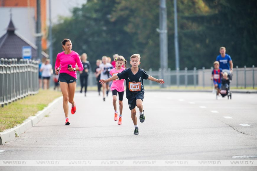 Около 500 взрослых и детей вышли на старт Берестейского забега