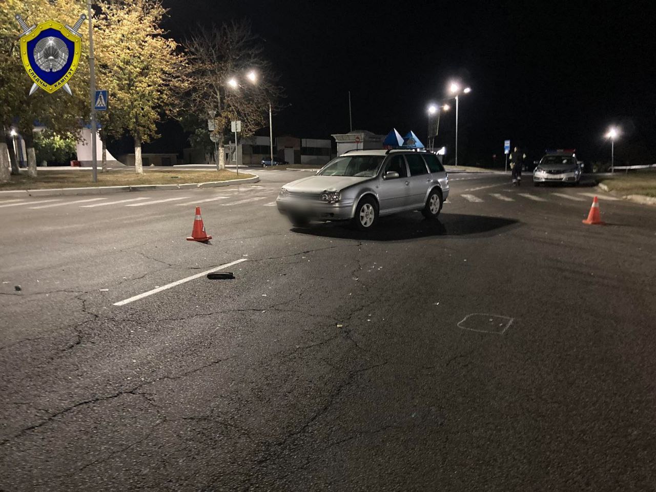 В Мозыре водитель сбил маму с ребенком на переходе