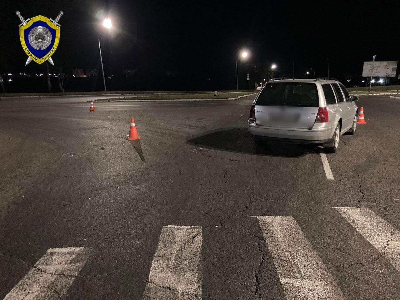 В Мозыре водитель сбил маму с ребенком на переходе