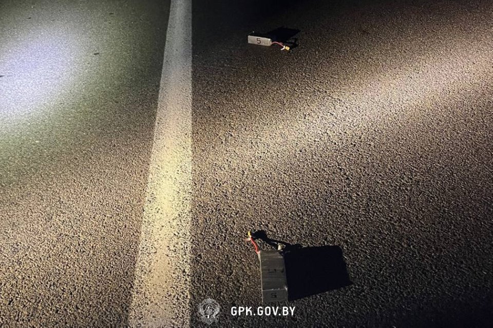 Литовцы сбили дрон, а сморгонские пограничники задержали тех, кто его запускал