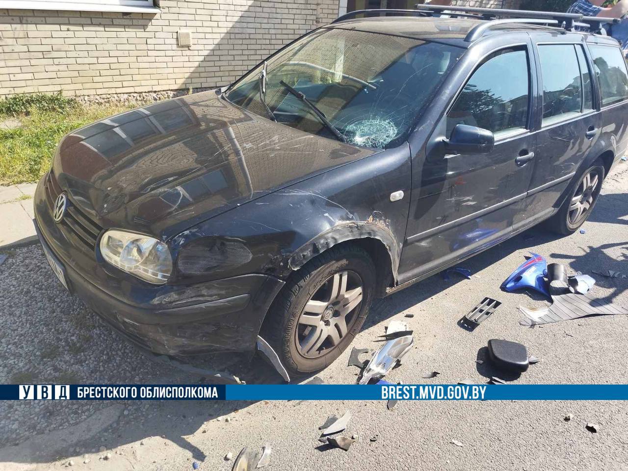 В Бресте произошло три ДТП с участием мотоциклистов