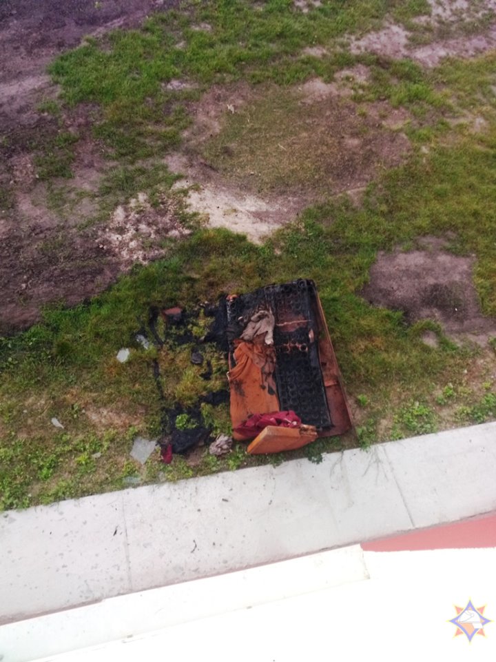 В Ганцевичах был пожар накануне «Дожинок»