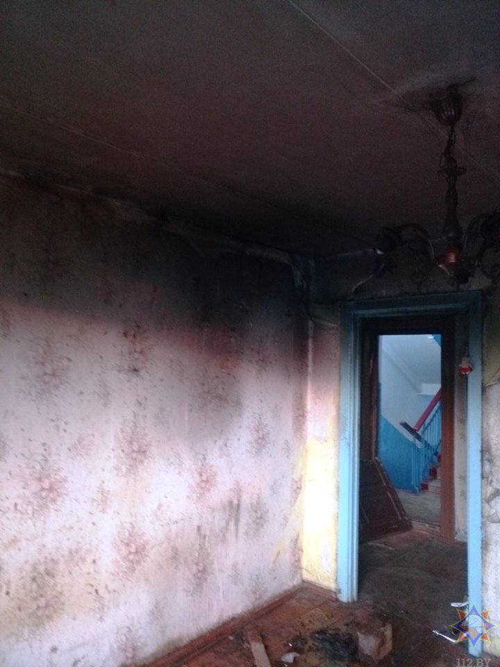 В Ганцевичах был пожар накануне «Дожинок»