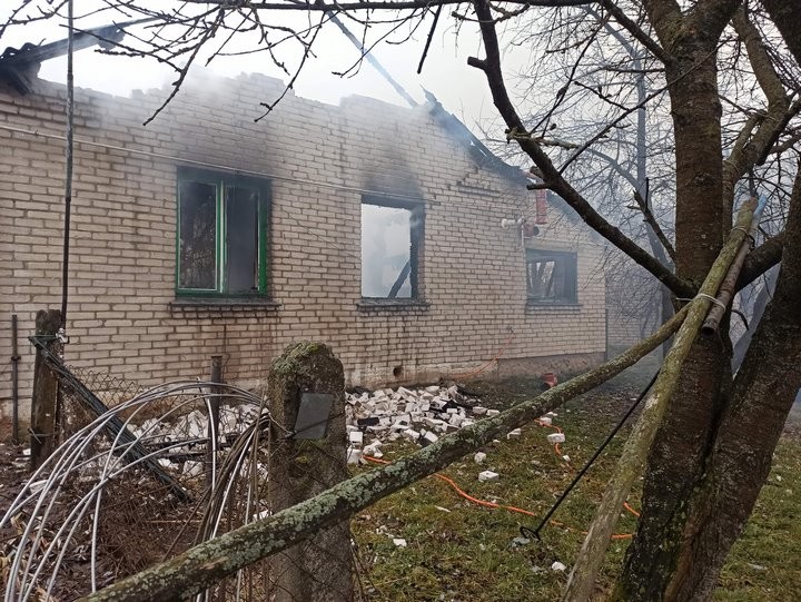 В Жабинковском районе при пожаре погиб пенсионер