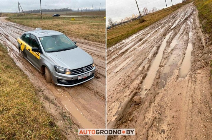 «Засел в болоте на 3 часа». Вот как таксист старался отвезти пассажира