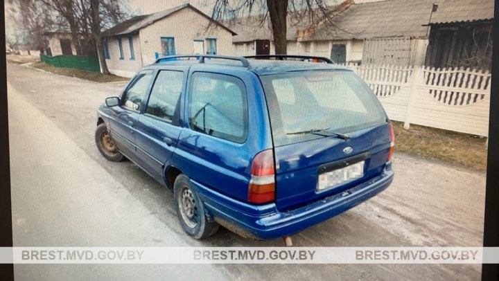 Нашел автомобиль с ключами и поехал в кафе. Случай в Брестской области