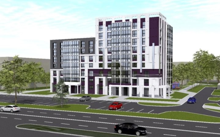 В Бресте на улице Советской Конституции начали строить многофункциональный жилой дом