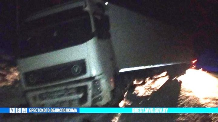 Житель Бреста попал в ДТП