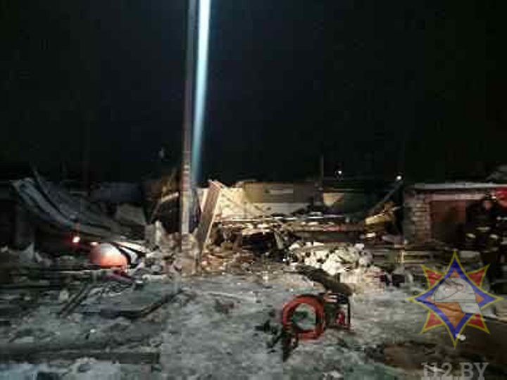 В Бобруйске произошел взрыв в гаражном кооперативе