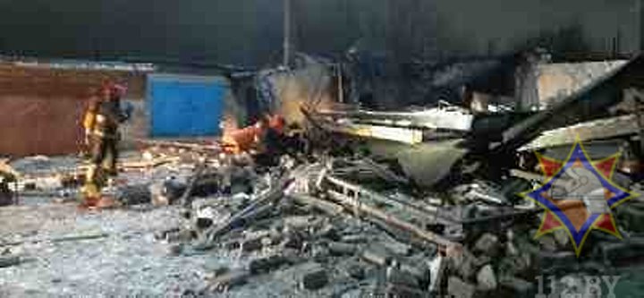 В Бобруйске произошел взрыв в гаражном кооперативе