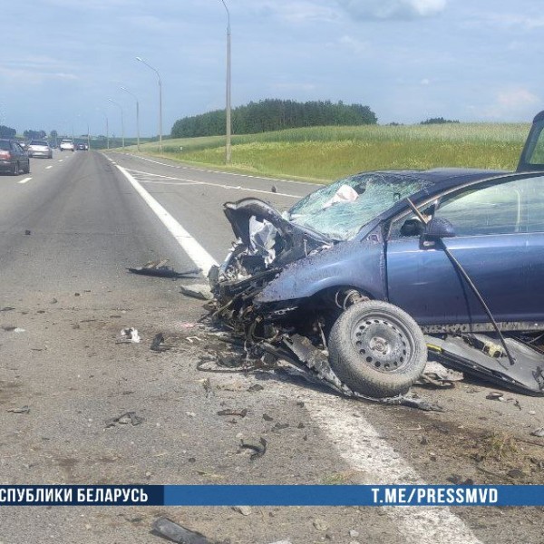 Страшная авария под Смолевичами: двое погибших