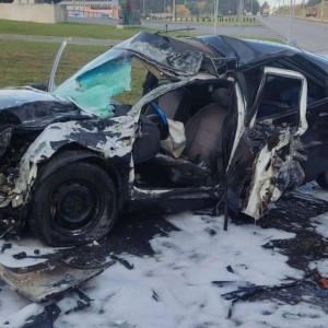 Едешь по городу и вдруг в лоб вылетает грузовик. Кошмарное ДТП попало на видео