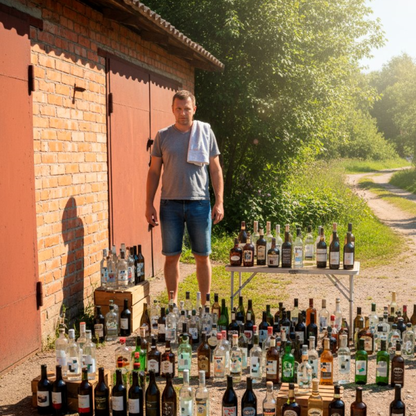 Сколько алкоголя белорусы могут хранить дома