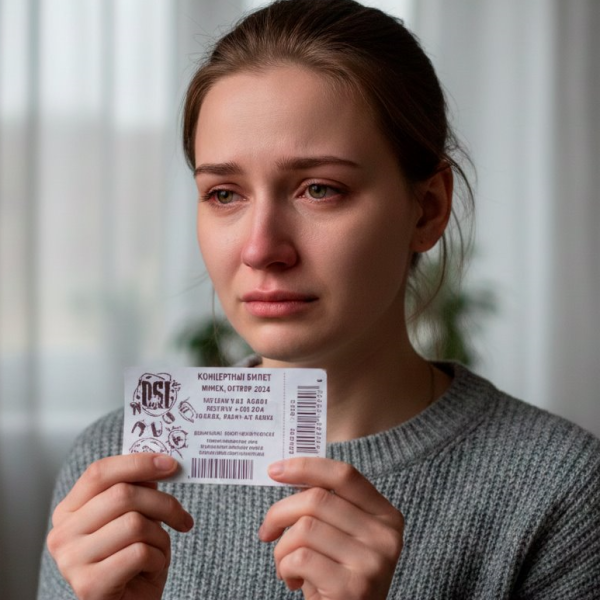 Брестчанка желала сходить на концерт, но всё пошло не по плану