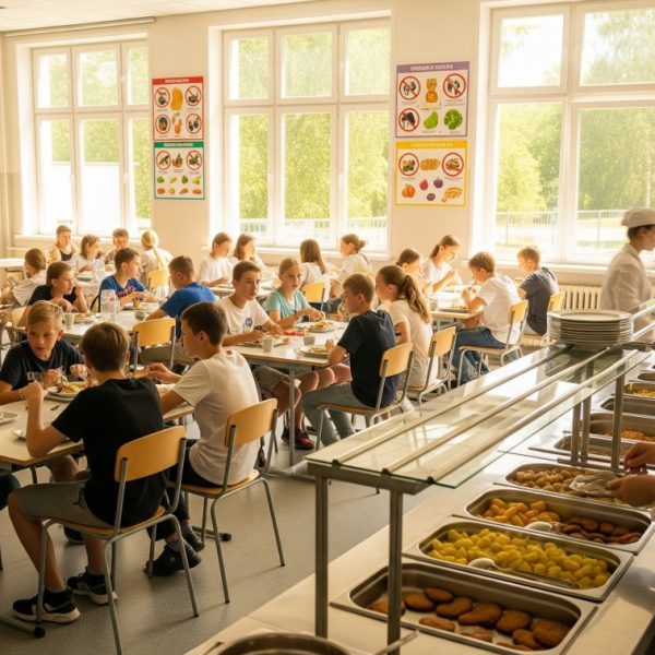 Заведующая производством столовой и двое ее подчиненных воровали продукты у школьников — чем всё закончилось