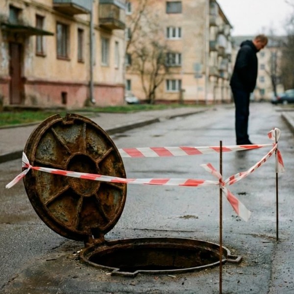 В Беларуси женщина упала в канализационный люк и погибла