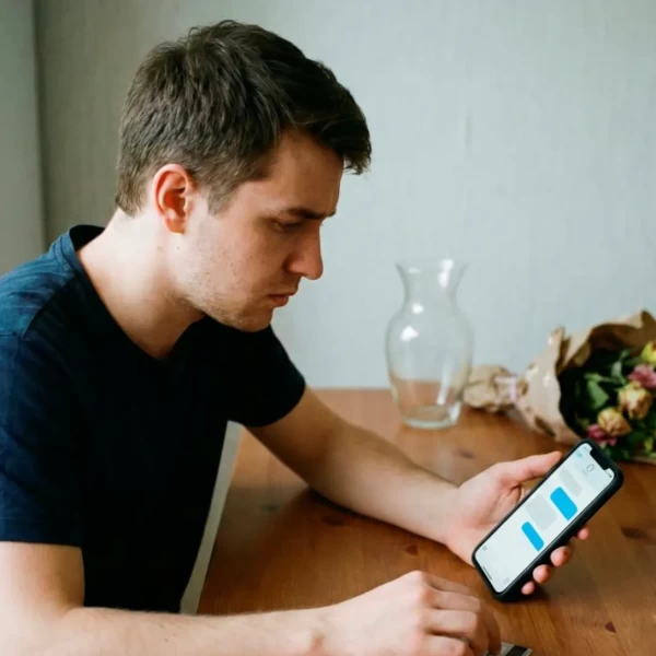 23-летний парень из Брестской области оплатил букет, но остался без цветов и денег