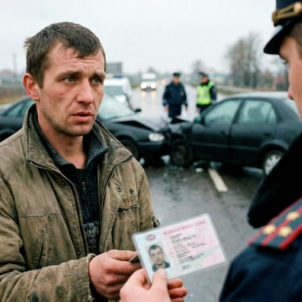 Житель Ивацевичского района предъявил поддельное водительское удостоверение после ДТП