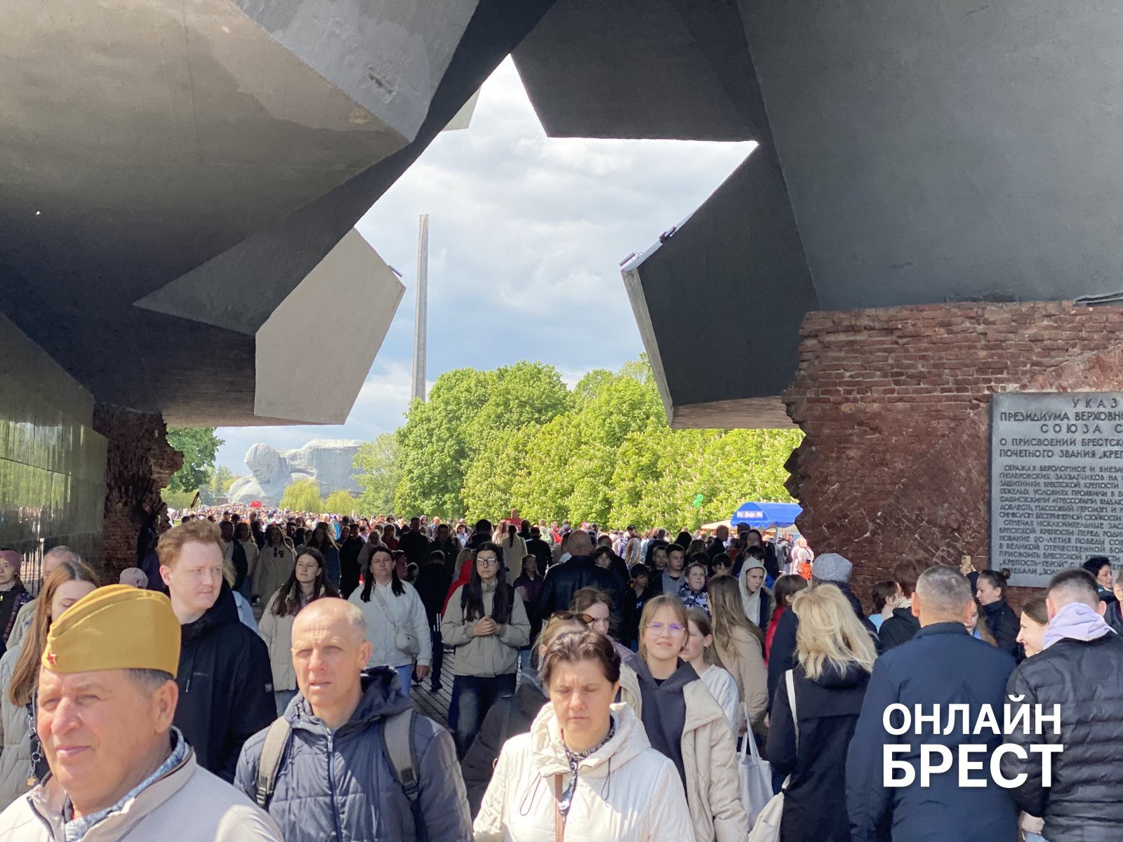 Брест празднует День Победы — большой фоторепортаж