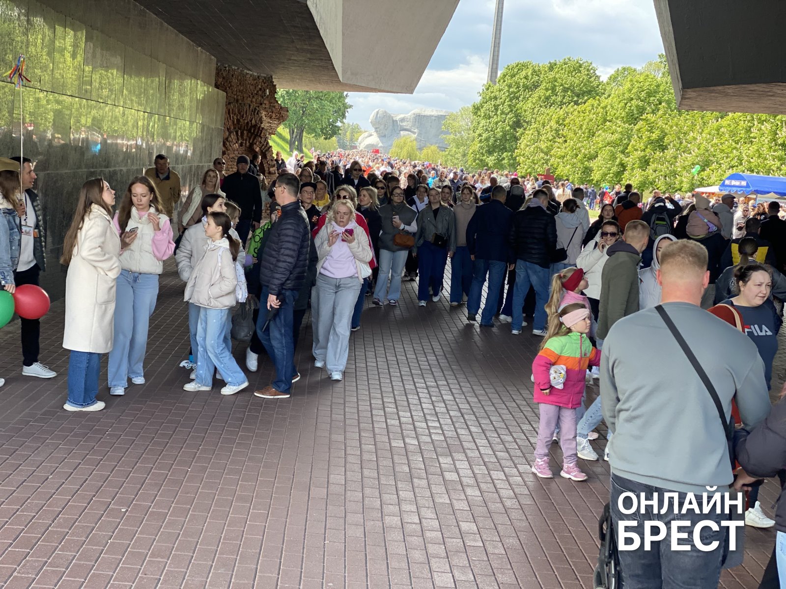 Брест празднует День Победы — большой фоторепортаж