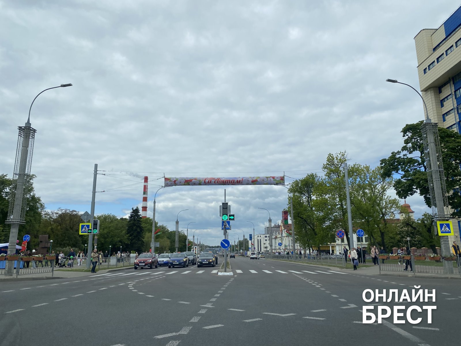 Брест празднует День Победы — большой фоторепортаж