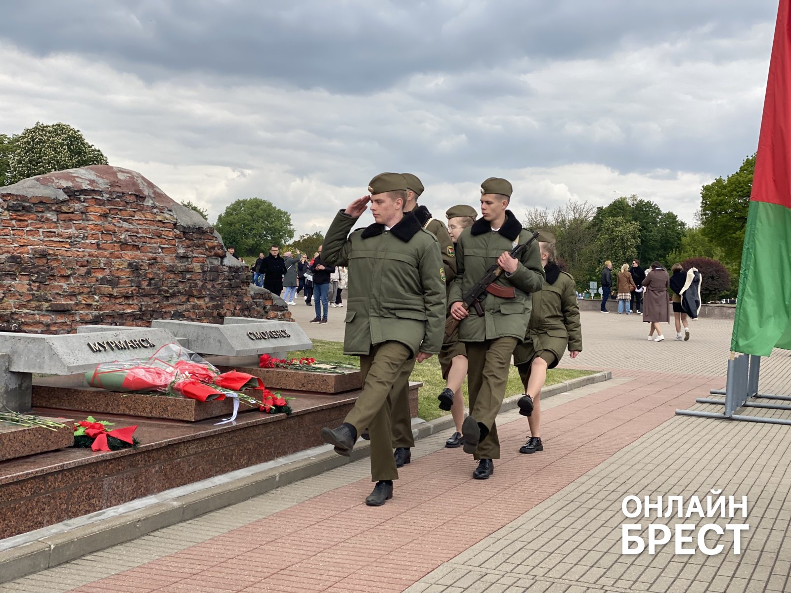 Брест празднует День Победы — большой фоторепортаж