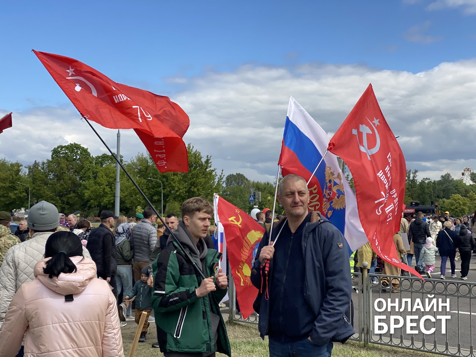 Брест празднует День Победы — большой фоторепортаж