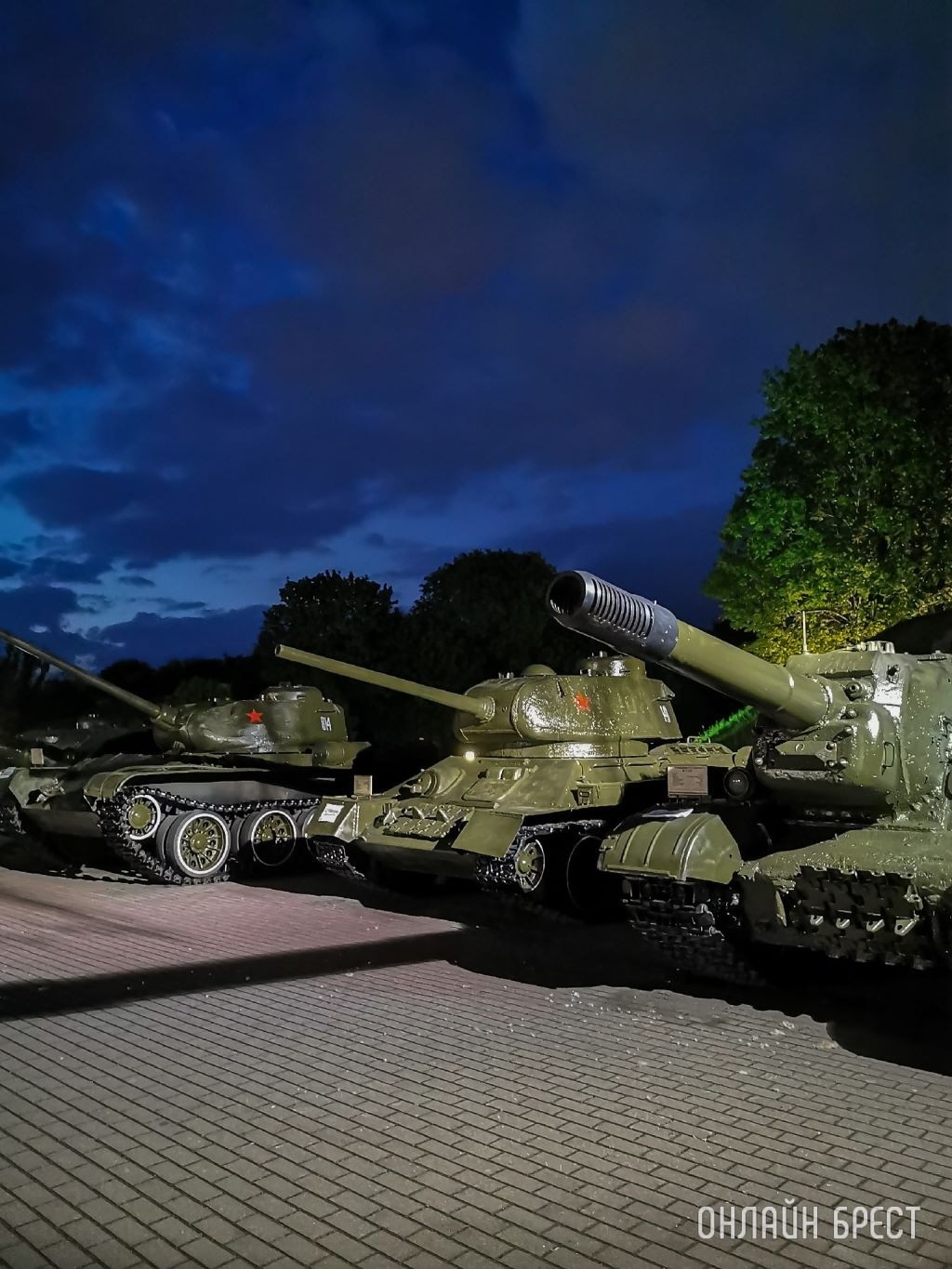 Праздничную иллюминацию включат в Бресте с 30 апреля по 10 мая