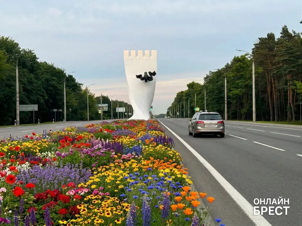 Брест этим летом украсят почти миллион цветов