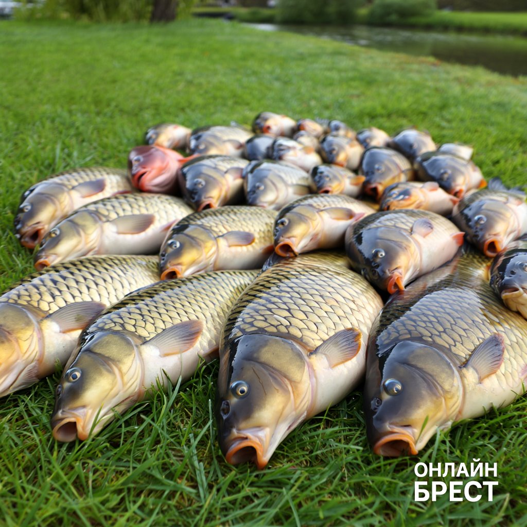 Житель Брестской области украл 20 карпов, а потом их съел — возбуждено уголовное дело