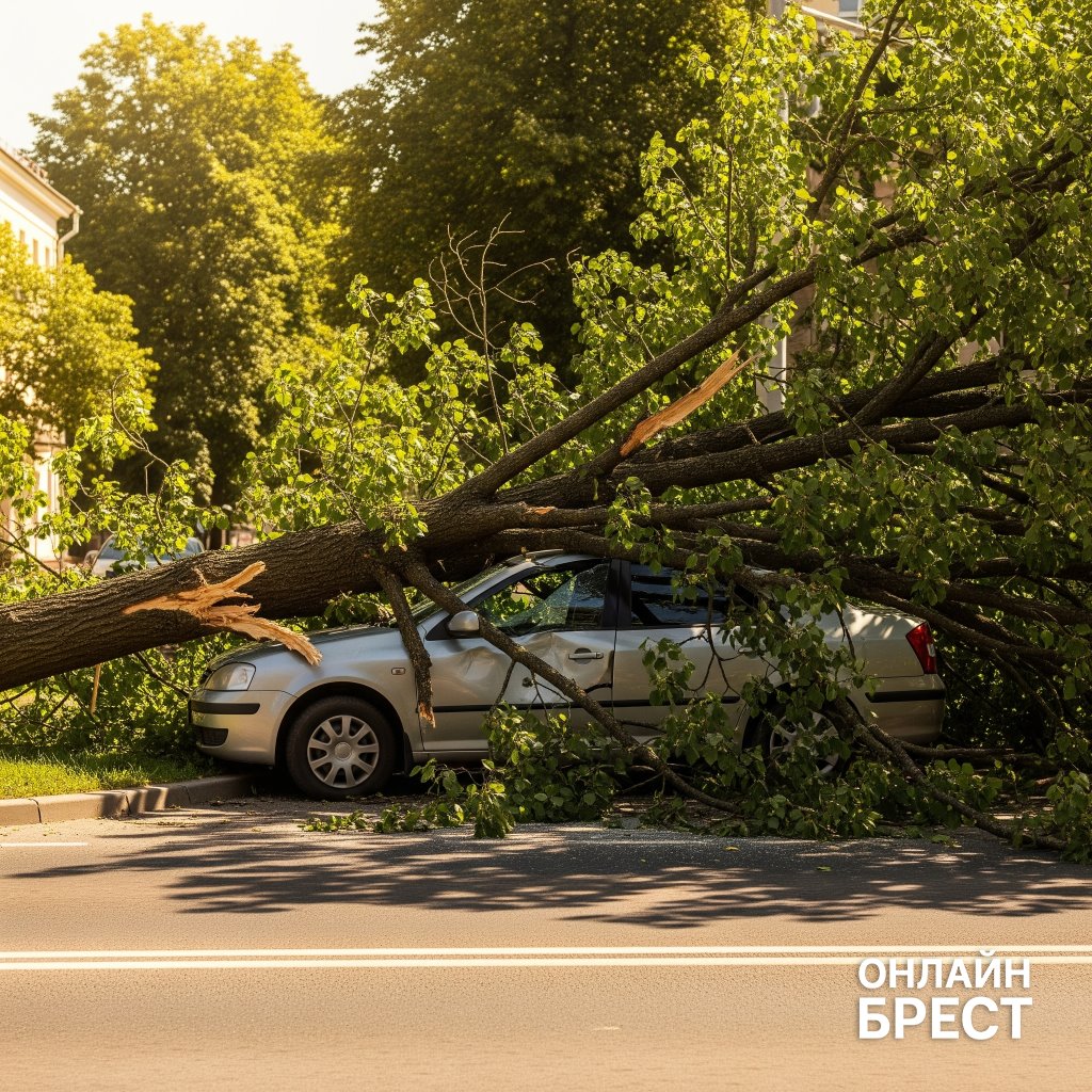 Суд взыскал с коммунальщиков ущерб от падения дерева на автомобиль