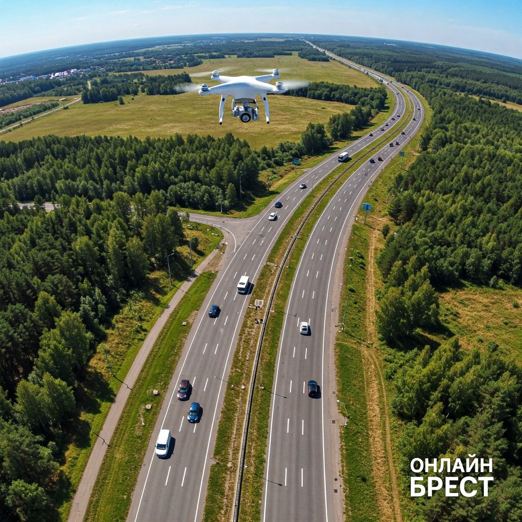 С высоты видно всё: квадрокоптеры становятся новым инструментом борьбы с нарушителями в Брестской области