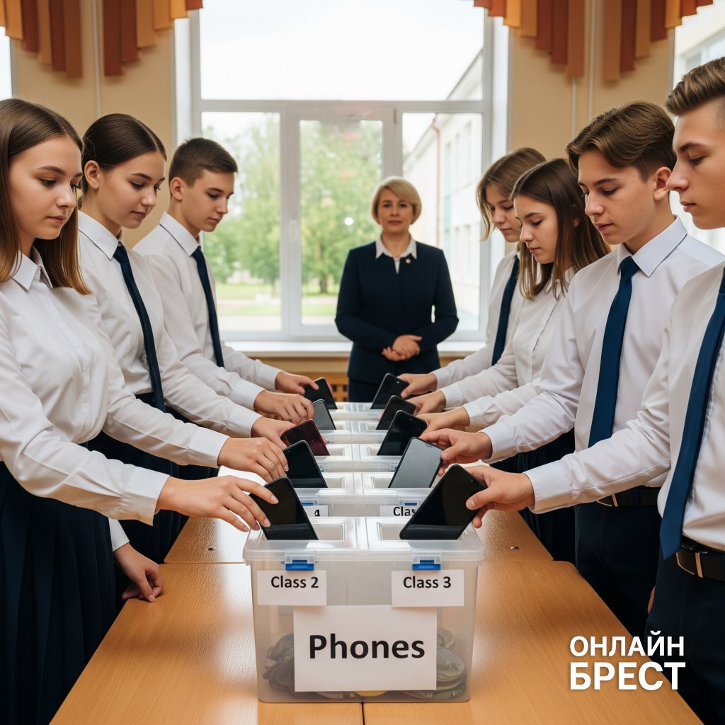 В белорусских школах обяжут сдавать телефоны — как будет организовано хранение