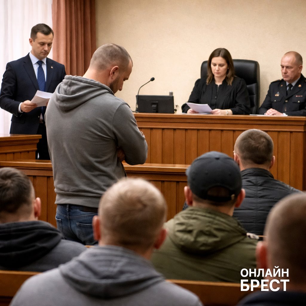 Житель Брестской области приговорён к 200 часам общественных работ за уклонение от алиментов на сумму более 10 тысяч рублей