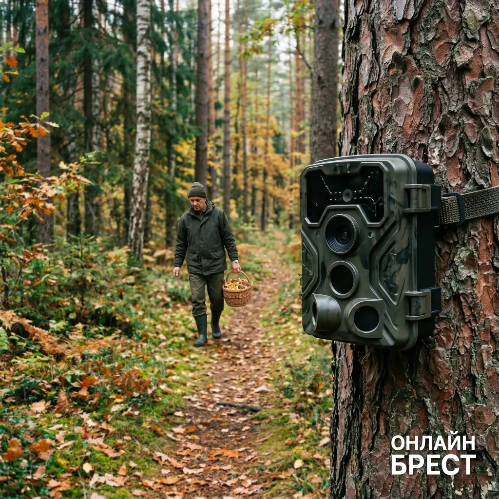 В белорусских лесах станет больше камер наблюдения — для чего они нужны