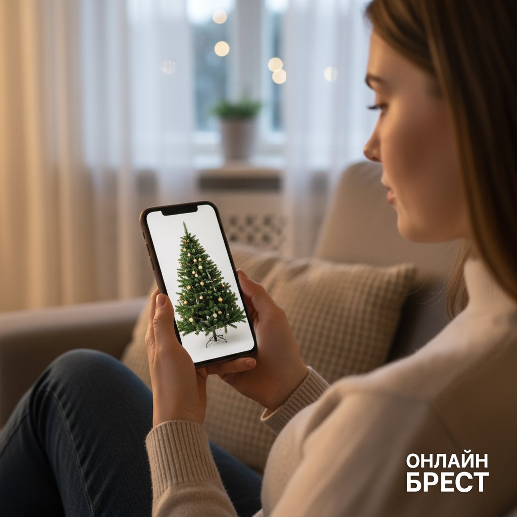 Брестчанки перевели сотни рублей за ёлки — и остались ни с чем