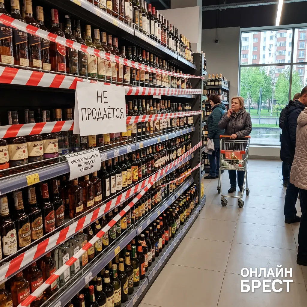 Три даты в Бресте, когда алкоголь не продадут — даже днём