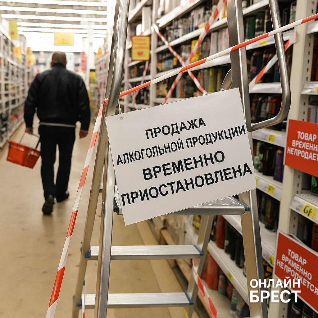 В каких районах Брестской области ограничат продажу алкоголя