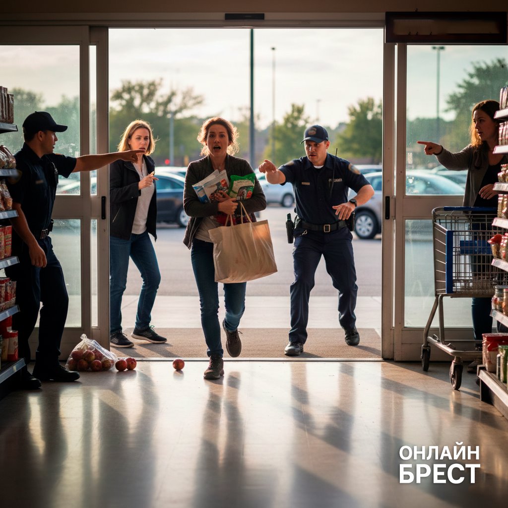 Брестчанка украла в магазине продуктов на 520 рублей