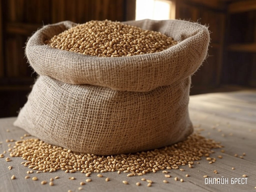 В Пинском районе сотрудник госпредприятия пытался украсть почти 200 кг зерна — пресекли инспекторы ГАИ