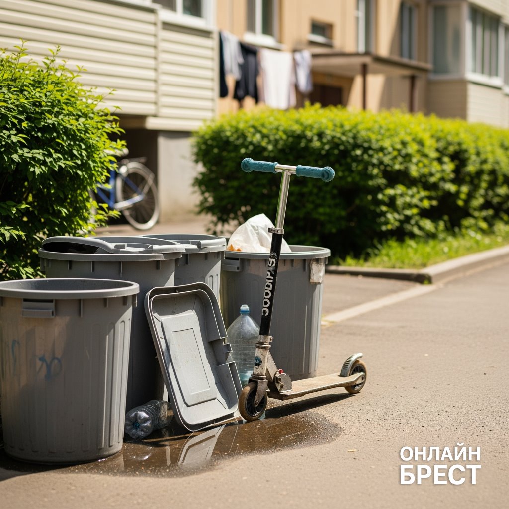 Как детский самокат чуть не отправили на переработку — история из Брестской области
