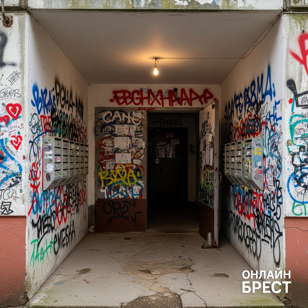 Подростки разрисовали подъезд: что грозит вандалам и их родителям?