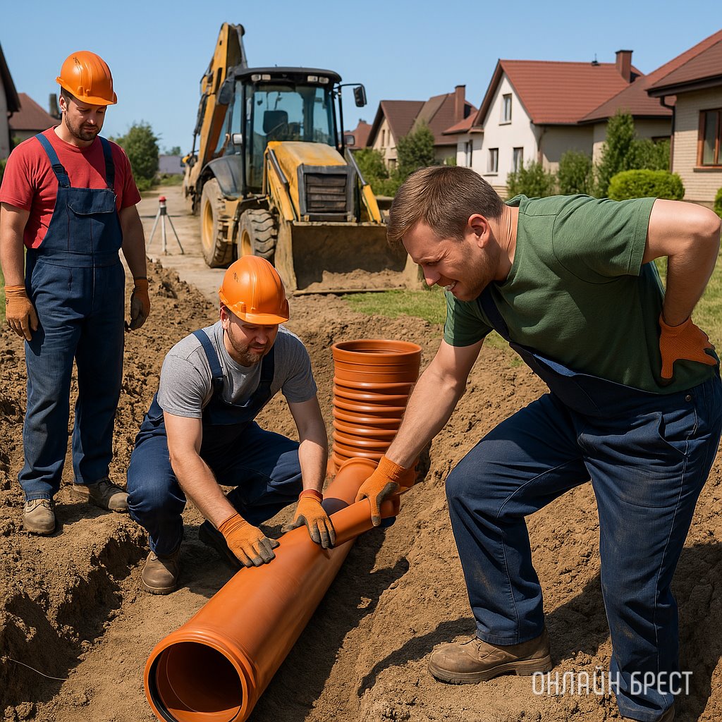 Жители агрогородка в Брестском районе добились подключения к канализации после обращения в прокуратуру